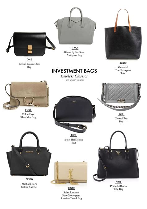 most classic handbags to own